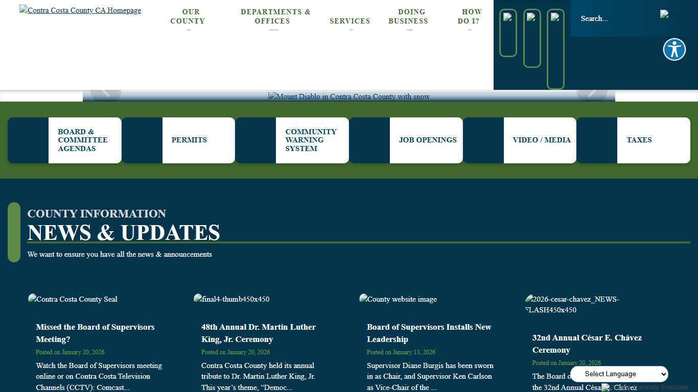 Contra Costa County, CA Official Website | Official Website